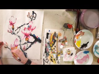 Видео от Китайская и Японская живопись. Онлайн уроки.