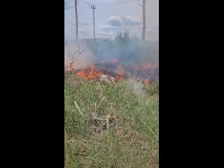 В Воронежской области благодаря грамотным действиям полицейских,  удалось избежать трагических последствий пожара