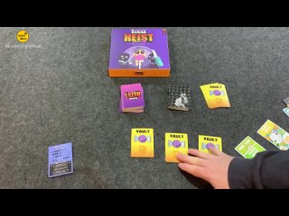 Sugar Heist [2020] | Sugar Heist Board Game Review [Перевод]