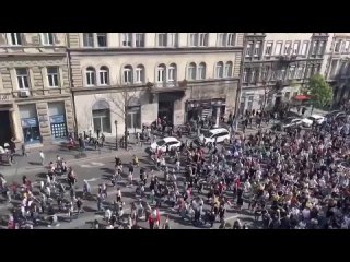 🇭🇺 A large-scale anti-government protest took place in the centre of Budapest