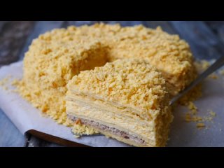 Закусочный Торт «НАПОЛЕОН» сама нежность | Snack Cake “NAPOLEON“ very tender