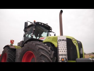 Трактор CLAAS XERION 5000 Мощность универсальность и манёвренность