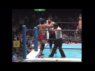 Riki Choshu & Takayuki Iizuka (c) vs. Masa Saito & Shinya Hashimoto