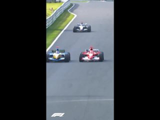 🤩Легендарный обгон Фернандо Алонсо против Михаэля Шумахера на Сузуке в повороте 130R