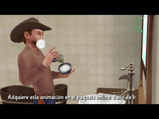 Nueva Animación 🪒 Afeitarse la barba 🫧 Sims Freeplay [Actualizacion RANCHO MOD