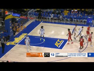 NCAAB 20231203 Clemson vs. Pittsburgh