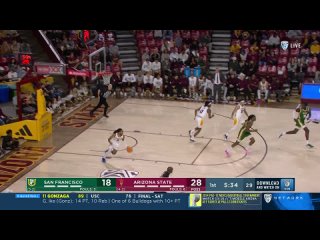 NCAAB 20231203 San Francisco vs Arizona State