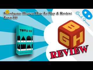 Town 66 2022 | Boardgame Heaven How To Play & Review 177 - Town 66 (Oink Games) Перевод
