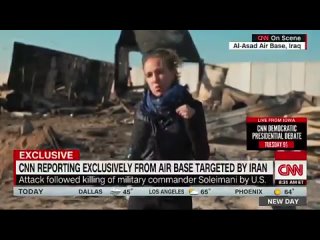 The American CNN ( Cartoon News Network) show how the Israeli piggies ( Miltary and Political people ) escaped the Iranian  Hype