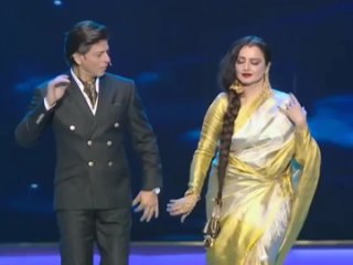 Rekha, Shahrukh Khan performance | Шахрукх Кхан, Рекха | индийское кино