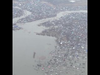 Уровень воды в реке Тобол продолжает расти, в сторону Кургана идёт колоссальный объём воды