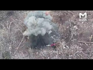 Военнослужащие группировки войск «Днепр» уничтожили артиллерийское орудие с расчетом ВСУ