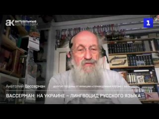 Вассерман: на Украине  лингвоцид русского языка