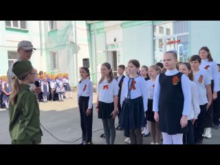 Парад Орлятских войск  4-А класс