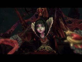 Alice Madness Returns - встреча с Красной Королевой | RUS