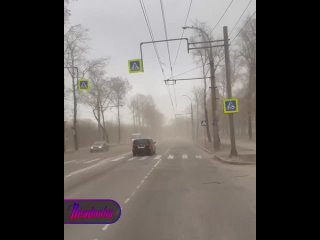 Иркутск накрыла буря, в том числе пыльная  МЧС региона объявило штормовое предупреждение