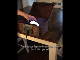 a gift box that requires IRL Skyrim Lockpicking to open