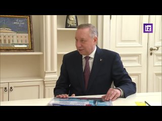 Беглов представил Путину доклад о развитии Петербурга
