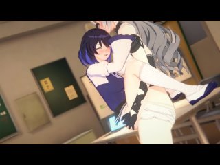Учительница #futanari #hentai #stockings #anal #schoolgirl #sex #3d #ahegao #webm