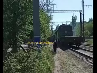 Российская железная дорога в Крым функционирует уже от Мариуполя до Волновахи :