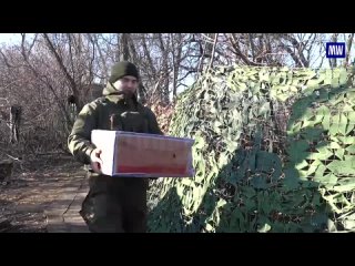 Military postmen delivered another batch of mail to military personnel in the Avdeevka direction