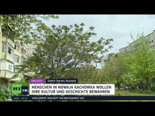 RT-DE-Exklusiv: Menschen in Nowaja Kachowka wollen ihre Kultur und Geschichte bewahren