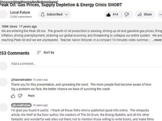 Пик нефти - Цены на газ, истощение запасов и краткосрочный энергетический кризис