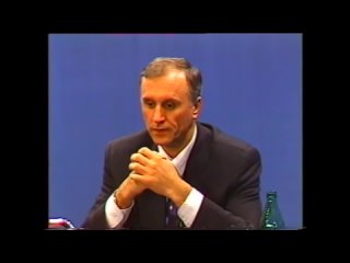 Встреча Геннадия Бурбулиса с новгородскими журналистами / 1994 год