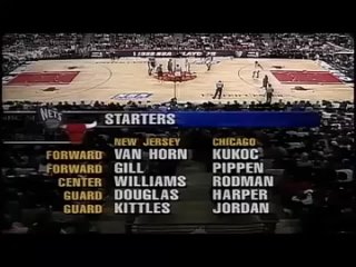 New Jersey Nets @ Chicago Bulls 1998 NBA Playoffs 1st Round Game 2