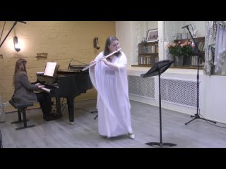 А. Пьяццолла “Обливион“ Исп. Елена Исаева (флейта) и Евгения Кудоя (фортепиано)