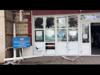 ВС Украины целенаправленно ударили по больнице и станции переливания крови в Горловке