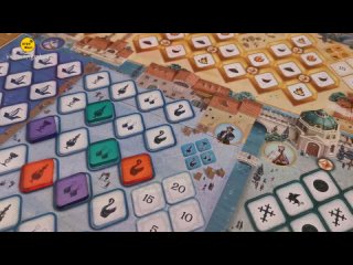 Mille Fiori [2021] | Mille Fiori -1 minute Overview - Peaky Boardgamer [Перевод]