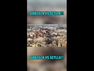 [McNinjaHack] GODZILLA VS SCYLLA #shorts #shortsviral #godzilla #scylla #godzillaxkongthenewempire #godzillaxkong