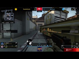 Финал турнира по CS GO от MOSCOW BATTLEGROUNDS UjarTeam -vs- TorettoFamily 1map @kn1feTV