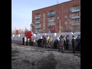 В Кызыле почтили память жертв теракта в Крокус Сити Холле