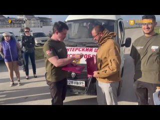 Народный фронт передал автомобиль “Газель“ для нужд волонтерского штаба Херсонской области
