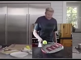 Gordon Ramsay  - BUt hes not cooking