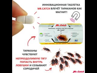 Профессиональная ловушка для тараканов с аттрактантом  действует дольше других - до 6 месяцев!