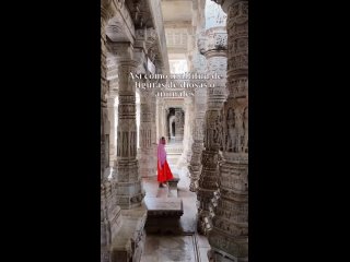 Один из самых впечатляющих храмов в мире- Темпл РанакпурОн расположен в Индии, а именно в штате Раджастан, между Джодхпуром и