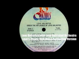Unlimited with Love Unlimited Orchestra ~ Love's Theme 1974 Disco Purrfection Version (1).mp4