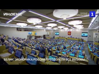 Белик: экономика России преодолела все вызовы