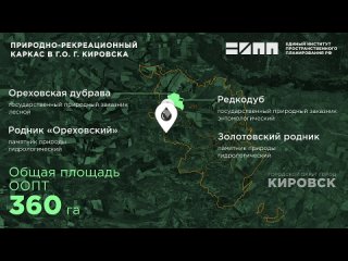 В Кировске к 2035 году появится более 17 га новых озелененных территорий, сообщили специалисты Единого института пространственно
