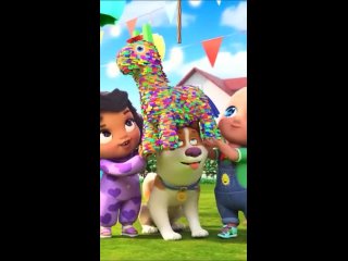🍬🍬Break The Piñata - LooLoo Kids #shorts #shortsvideo