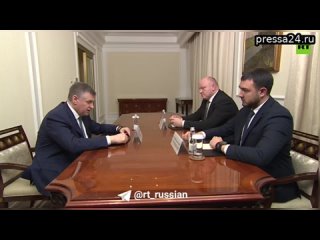 Леонид Слуцкий провёл встречу с депутатами молдавской оппозиционной партии Возрождение.  Лидер ЛДП