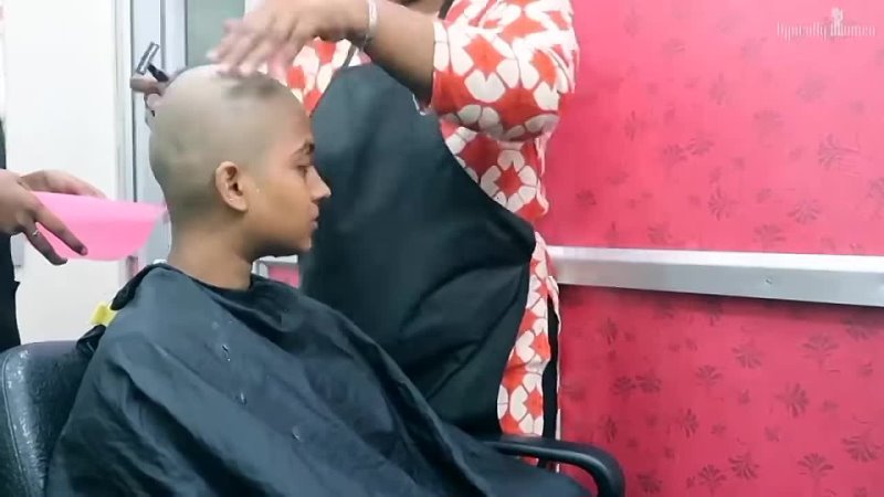 DM - Indian Model Headshave ｜｜Latest Headshave women #headshave #bald #gundu #hairdonationforcancer