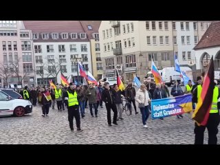 Friedensdemo🕊 in FRANKFURT/ODER,