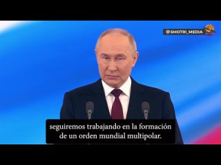 Declaraciones del presidente ruso Vladimir Putin en la ceremonia de toma de posesin