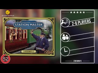 Station Master [2020] | Station Master by Calliope Games | GTM Minute (A 60 Second… [Перевод]