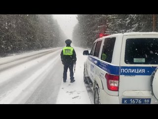 На севере Свердловской области снегопад в мае