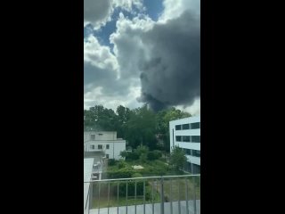 Una planta metalrgica que produca sistemas de defensa area Iris-T se incendi en Berln